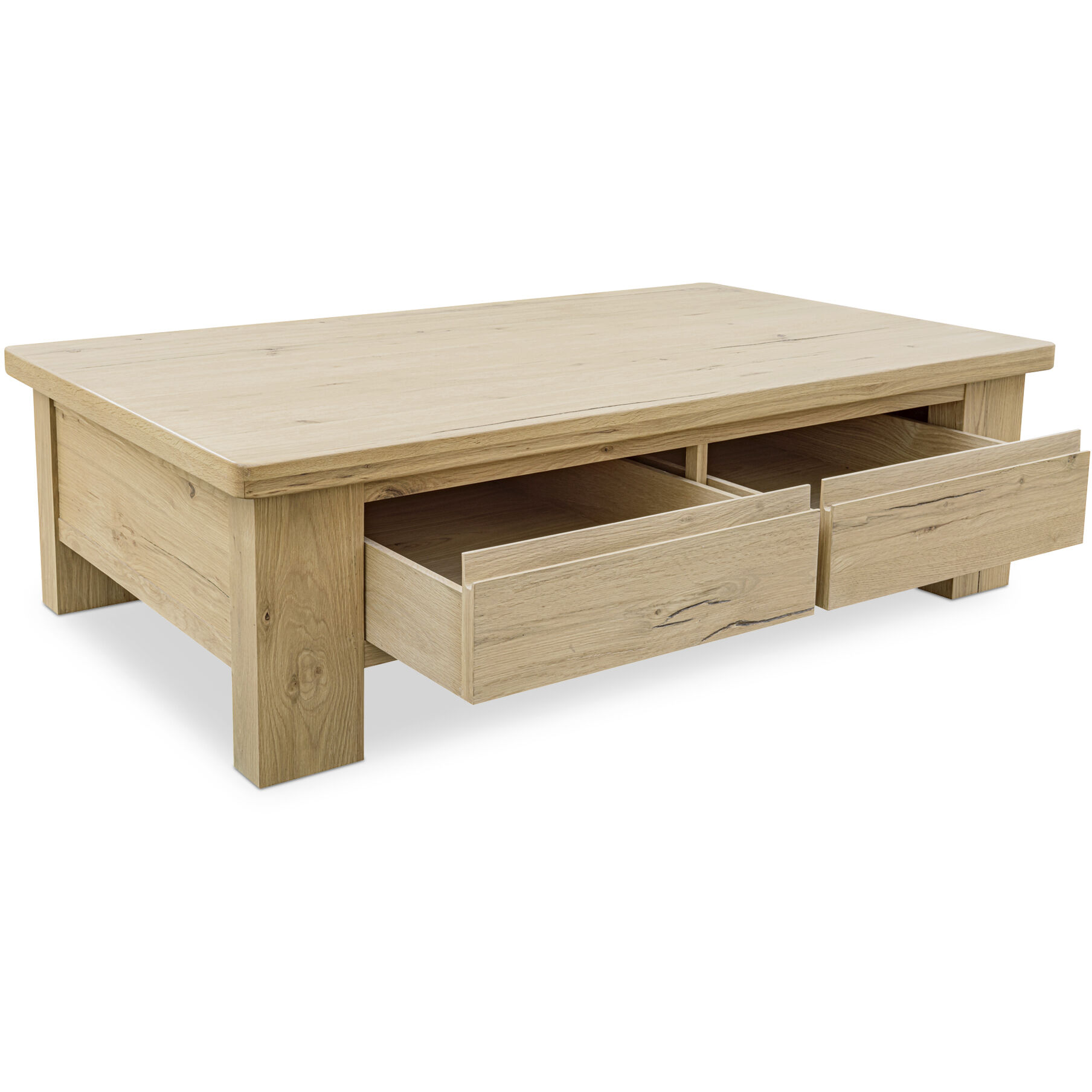 Graham 60 X 35 inch Natural Storage Coffee Table
